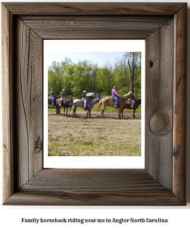 family horseback riding near me in Angier, North Carolina